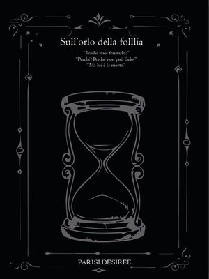 cover image of Sull'orlo della follia